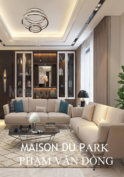  Thiết kế nội thất nhà lô phố Maison Du Park Phạm Văn Đồng