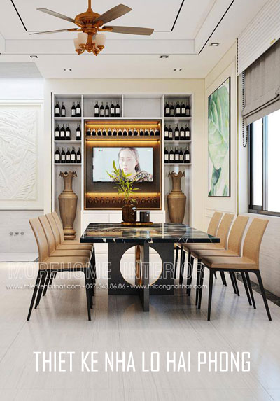  Thiết kế nội thất nhà lô Hải Phòng đẹp