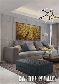 Thiết kế nội thất căn hộ Happy Valley