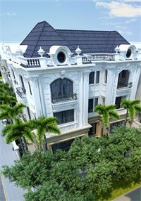 Thiết kế biệt thự sang trọng tại khu đô thị Xuân Phương