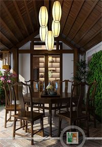 Thiết kế biệt thự phong cách gỗ việt - biệt thự ciputra