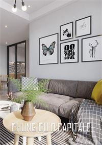 Thiết kế nội thất chung cư D'capital Cầu Giấy hiện đại, trẻ trung