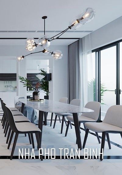 Thiết kế nội thất nhà phố hiện đại tại Trần Bình Hà Nội