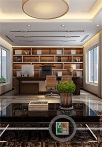 Thiết kê nội thất văn phòng tại công ty Đèo Cả sang trọng