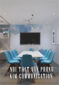 Thiết kế nội thất văn phòng Kim Communication Quận 1