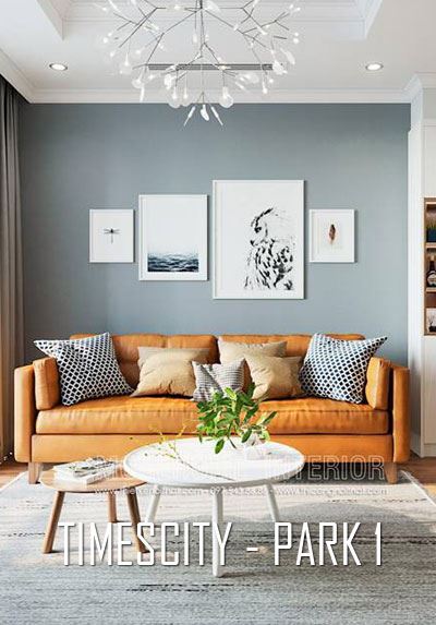 Thiết kế nội thất hiện đại chung cư Times City Park 1 
