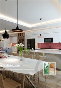 Thiết kế nội thất chung cư hiện đại tại Chợ Mơ, Hà Nội - [Mr Công]