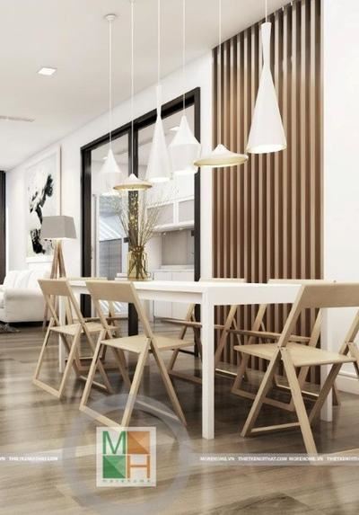 Thiết kế nội thất chung cư hiện đại Madarin Garden Hòa Phát - Anh Trung