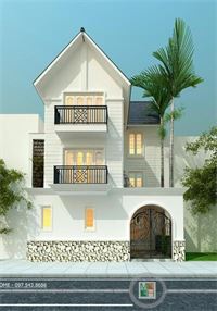 Thiết kế kiến trúc biệt thự cao cấp tại Việt Hưng - Chị Việt