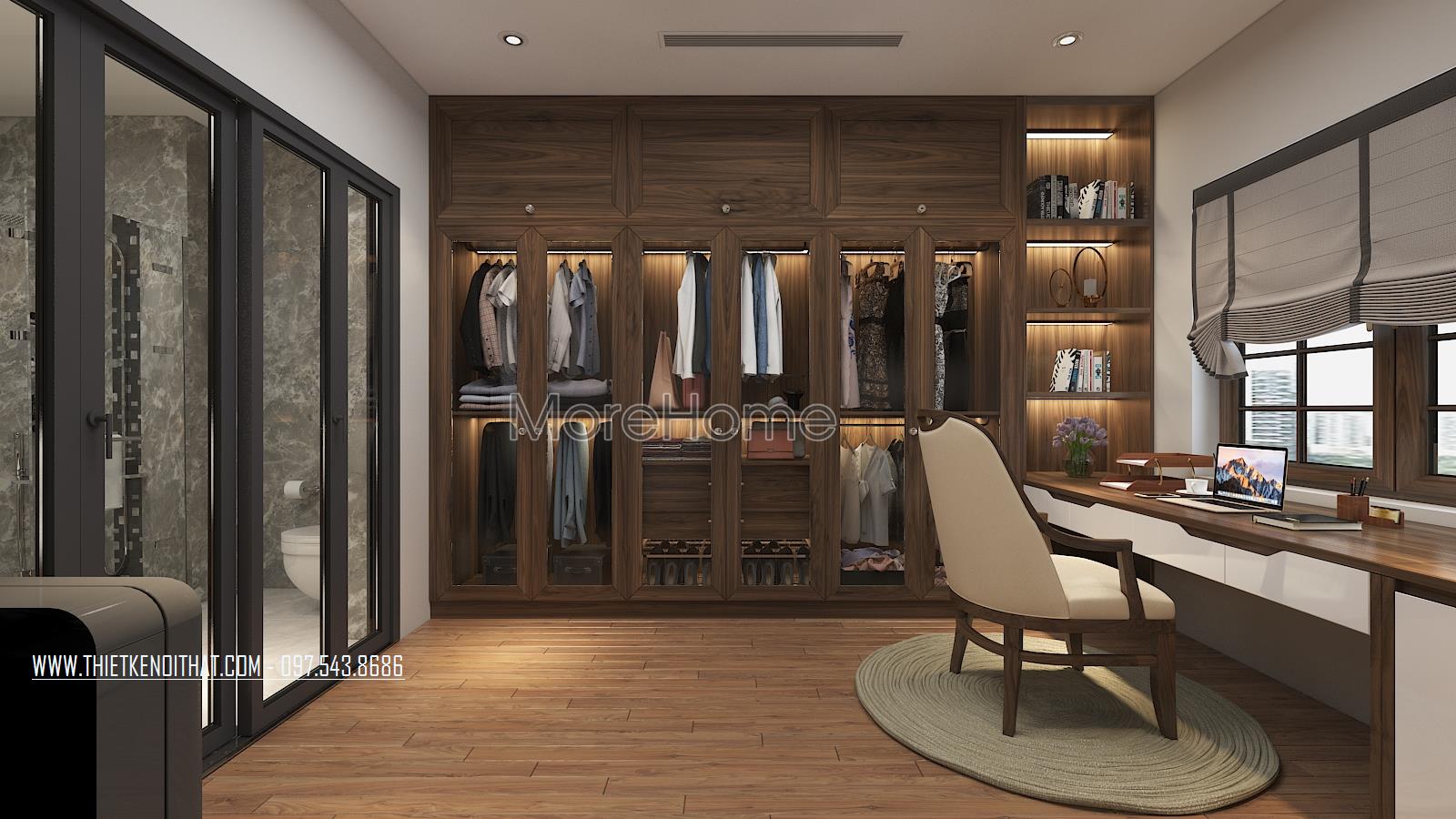 Thiết kế nội thất nhà lô phố đẹp