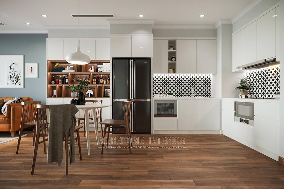 Thiết kế nội thất chung cư hiện đại