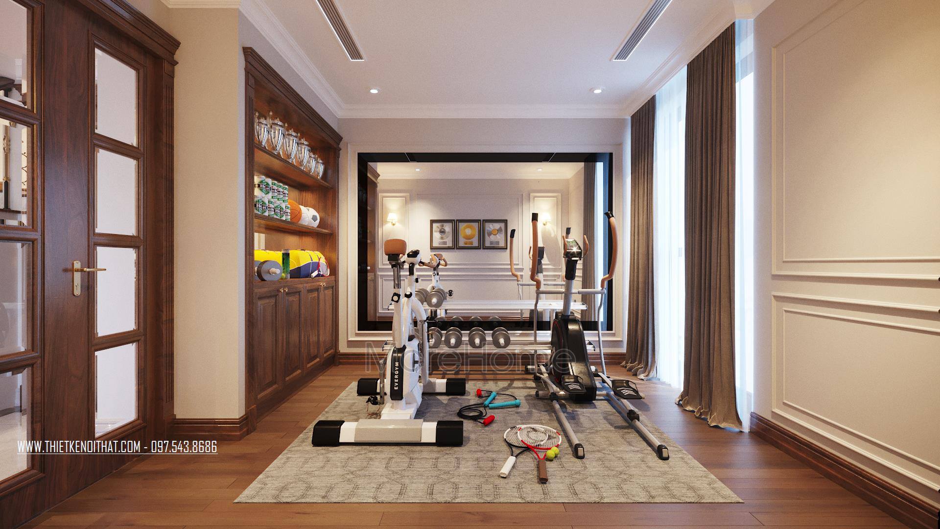 Thiết kế nội thất chung cư Duplex cao cấp