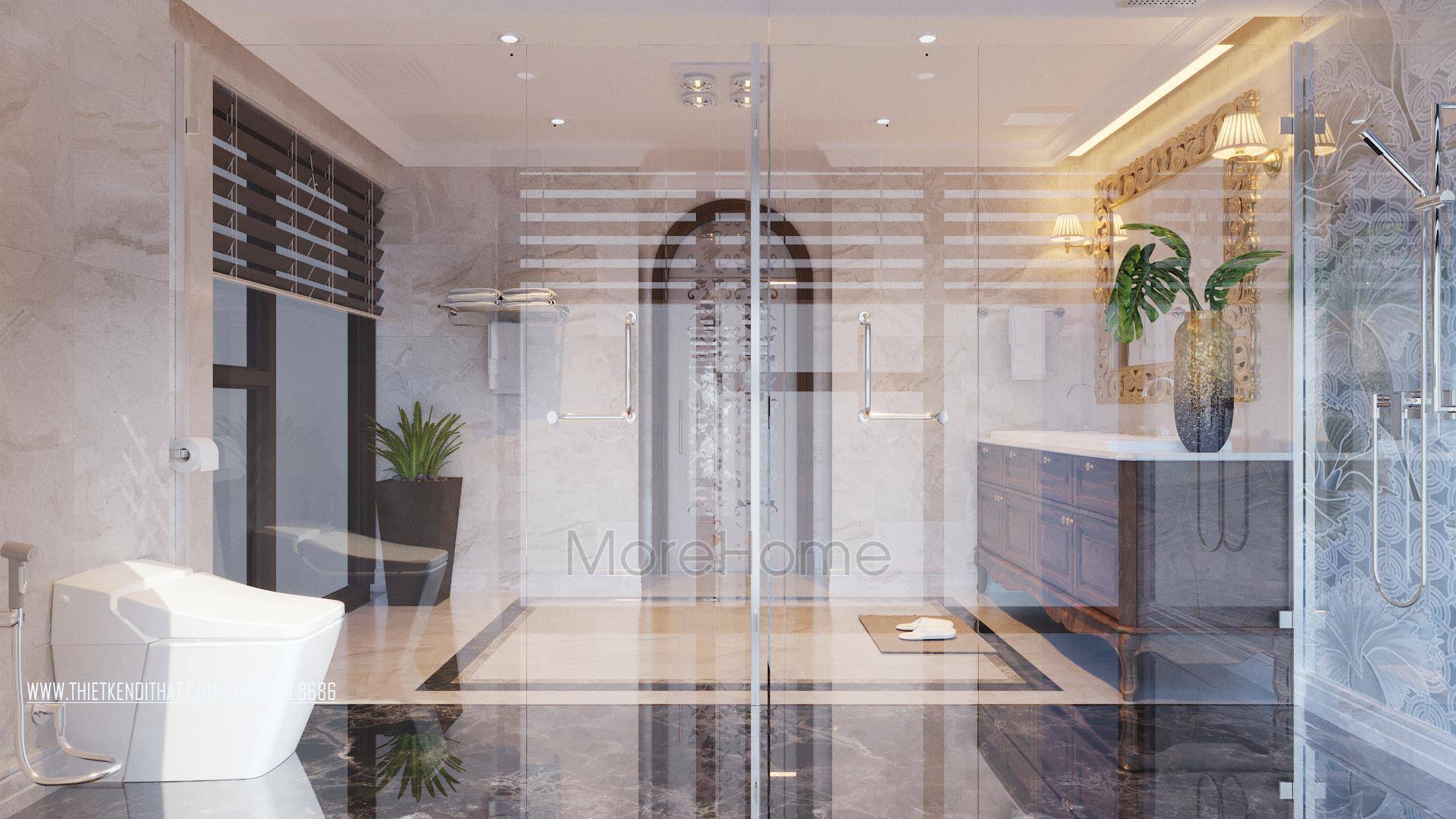 Thiết kế nội thất chung cư Duplex cao cấp