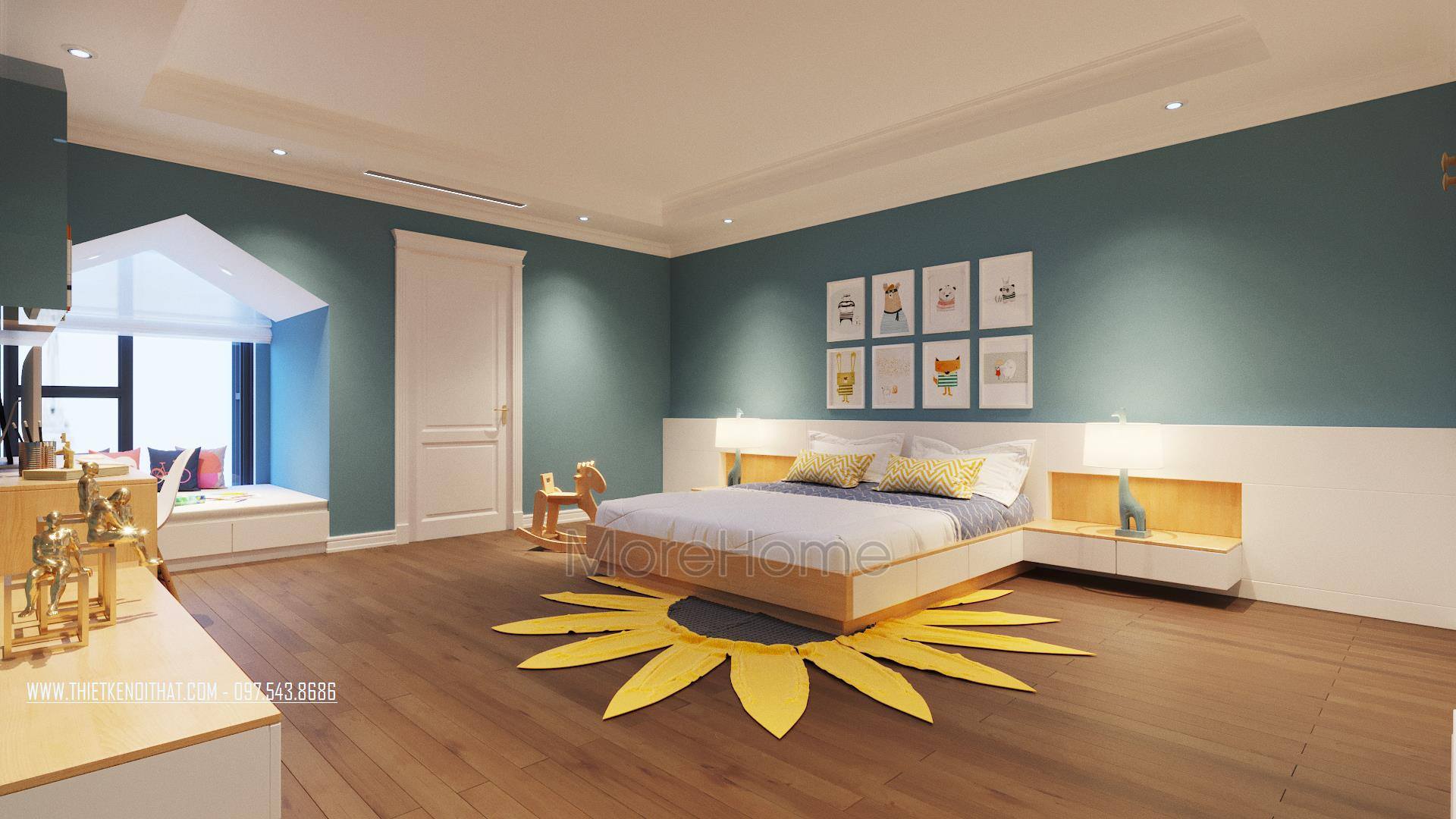 Thiết kế nội thất chung cư Duplex cao cấp