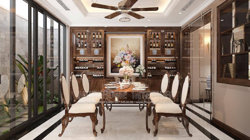 Thiết kế nội thất nhà liền kề