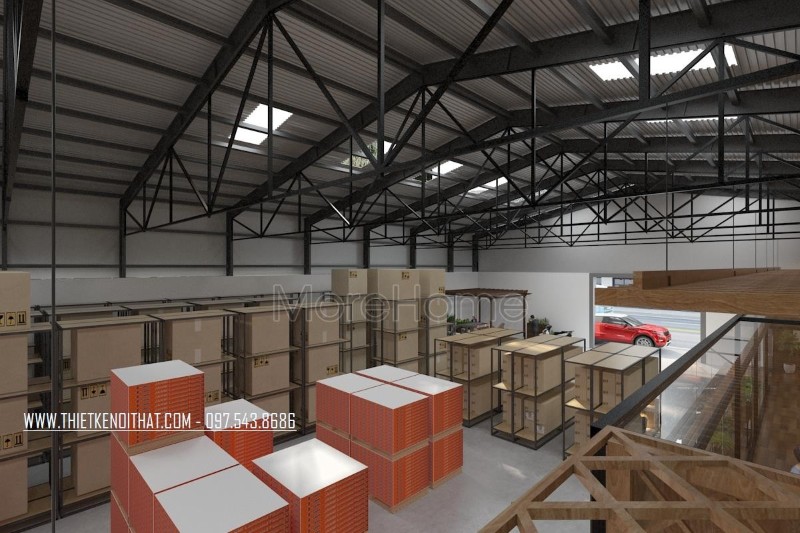 Thiết kế showroom nội thất Janhome