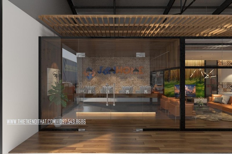 Thiết kế showroom nội thất Janhome