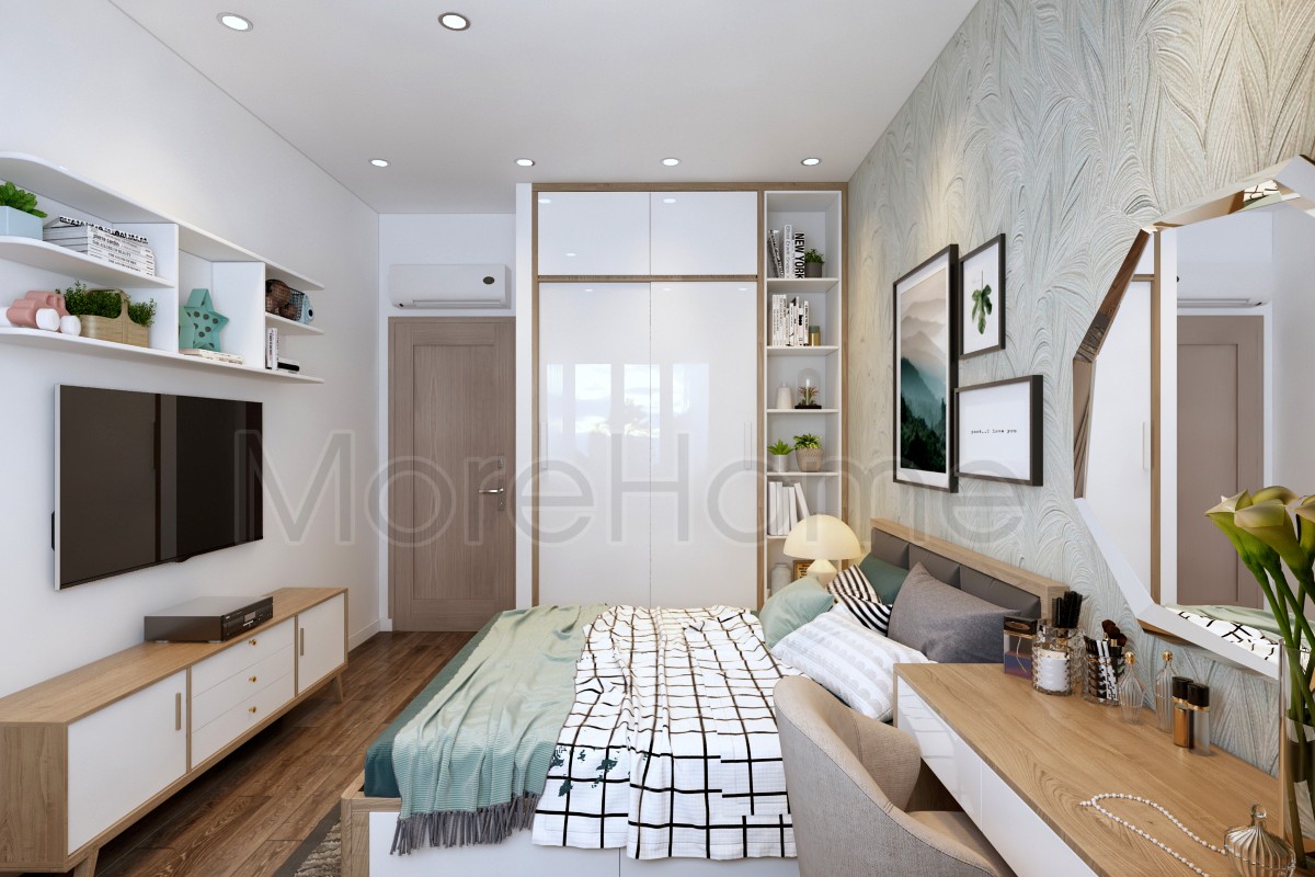 Thiết kế nội thất nhà phố Vạn Phúc city