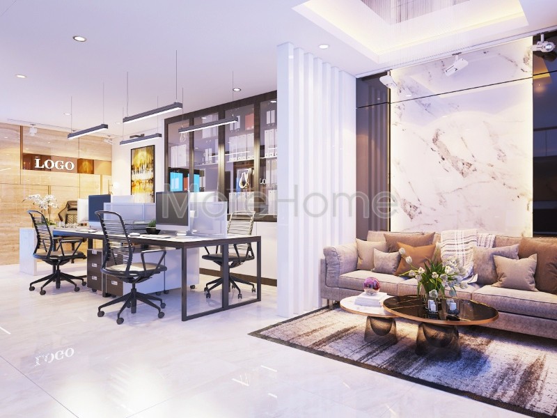 Thiết kế nhà phố kết hợp văn phòng làm việc