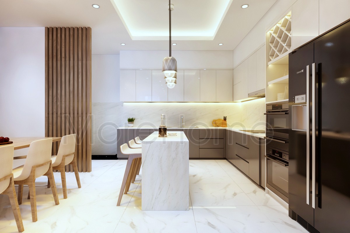 Thiết kế nội thất nhà phố Vạn Phúc city